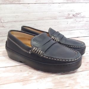 Tod's junior leather penny loafers